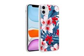 Telefon - Pokrowiec i etui - CRONG Flower Case – iPhone 11 Case - Pattern 03 - CRG-FLR-IP11-03