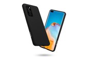 Telefon - Pokrowiec i etui - CRONG Color Cover - Huawei P40 Case - Black - CRG-COLR-HP40-BLK