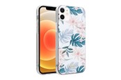 Telefon - Pokrowiec i etui - CRONG Flower Case - iPhone 12 Mini Case - pattern 01 - CRG-FLR-IP1254-01