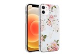 Telefon - Pokrowiec i etui - CRONG Flower Case - iPhone 12 Mini Case - pattern 02 - CRG-FLR-IP1254-02