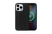 Telefon - Pokrowiec i etui - CRONG Color Cover Magnetic - iPhone 13 Pro Max MagSafe Case - Black - CRG-COLRM-IP1367-BLK