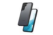 Telefon - Pokrowiec i etui - CRONG Hybrid Clear Cover - Case for Samsung Galaxy S22+ - black - CRG-HCLC-SGS22P-BLK