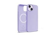 Telefon - Pokrowiec i etui - CRONG Color Cover Magnetic - iPhone 14 Plus MagSafe Case - Purple - CRG-COLRM-IP1467-PRP