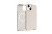 Telefon - Pokrowiec i etui - CRONG Color Cover Magnetic - iPhone 14 Plus MagSafe Case - Stone Beige - CRG-COLRM-IP1467-STN