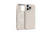Telefon - Pokrowiec i etui - CRONG Color Cover Magnetic - iPhone 14 Pro Max MagSafe Case - Stone Beige - CRG-COLRM-IP1467P-STN