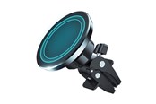 Telefon - Pokrowiec i etui - CRONG Carclip Magnetic - MagSafe Magnetic Car Holder - Black - CRG-CH6-BLK