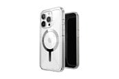 Telefon - Pokrowiec i etui - Speck Gemshell Grip + MagSafe - Case for iPhone 15 Pro - Clear / Chrome Finish - 150503-3223