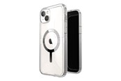 Telefon - Pokrowiec i etui - Speck Gemshell Grip + MagSafe - Case for iPhone 15 Plus / iPhone 14 Plus - Clear / Chrome Finish - 150512-3223