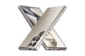 Telefon - Pokrowiec i etui - CRONG Crystal Shield Cover - Samsung Galaxy S24 Ultra Case - Transparent - CRGCSHCSGS24UTRS