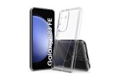 Telefon - Pokrowiec i etui - CRONG Crystal Shield Cover - Samsung Galaxy S23 FE Case - Transparent - CRGCSHCSGS23FETRS