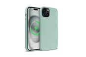Telefon - Pokrowiec i etui - CRONG Color Cover Magnetic - iPhone 15 MagSafe Case - Mint - CRGCOLRMIP1561LGRN