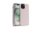 Telefon - Pokrowiec i etui - CRONG Color Cover Magnetic - iPhone 15 MagSafe Case - sand pink - CRGCOLRMIP1561PNK