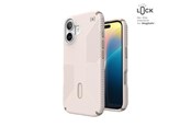 Telefon - Pokrowiec i etui - Speck Presidio2 Grip ClickLock & MagSafe - iPhone 16 Case - Bleached Bone / Heirloom Gold / Hazel Brown - 150689-3214