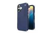 Telefon - Pokrowiec i etui - Speck Presidio2 Grip - iPhone 16 Case - Coastal Blue / Dust Gray / White - 150779-3206