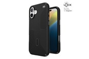 Telefon - Pokrowiec i etui - Speck Presidio2 Grip ClickLock & MagSafe - iPhone 16 Plus Case - Black / Slate Gray / White - 150713-3205