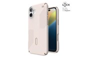 Telefon - Pokrowiec i etui - Speck Presidio2 Grip ClickLock & MagSafe - iPhone 16 Plus Case - Bleached Bone / Heirloom Gold / Hazel Brown - 150713-3214