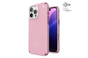 Telefon - Pokrowiec i etui - Speck Presidio2 Pro ClickLock & MagSafe - iPhone 16 Pro Max Case - Wednesday Pink / Boysenberry Purple / White - 150724-3250