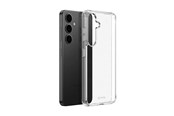 Telefon - Pokrowiec i etui - CRONG Crystal Shield Cover - Samsung Galaxy S25+ Case - Transparent - CRGCSHCSGS25PTRS