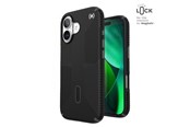 Telefon - Pokrowiec i etui - Speck Presidio2 Grip ClickLock & MagSafe - iPhone 17 Case - Black / Slate Gray / White - 150959-D143
