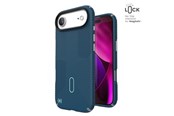 Telefon - Pokrowiec i etui - Speck Presidio2 Grip ClickLock & MagSafe - iPhone Air Case - Deep Sea / Silver Metallic / Spell Blue - 150968-3261