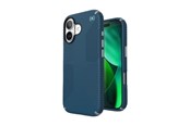Telefon - Pokrowiec i etui - Speck Presidio2 Grip MagSafe - iPhone 17 Case - Deep Sea/Silver Metallic - 150958-3261
