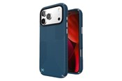 Telefon - Pokrowiec i etui - Speck Presidio2 Grip MagSafe - iPhone 17 Pro Max Case - Deep Sea/Silver Metallic - 150985-3261