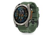 Smartwatch - akcesoria - Tech-Protect Silicone Strap for Garmin Fenix 5S / 5S PLUS / 6S / 6S Pro / 7S / 8 (43 MM) - Green - 5906302377268