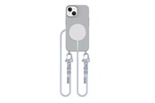 Telefon - Pokrowiec i etui - Tech-Protect MagNecklace MagSafe Case for iPhone 15 - Gray - 5906302375981