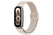 Smartwatch - akcesoria - Tech-Protect NylonMag Strap for Xiaomi Smart Band 8 / 9 / NFC - Beige - 5906302370405