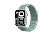 Smartwatch - akcesoria - CRONG Nylon - Sport Band for Apple Watch 38/40/41/42 mm - Atlantic Green - CRG40NLBAGN