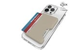 Torba na aparat - Speck ClickLock Wallet For MagSafe - Magnetic MagSafe Wallet - Pale Oak - 150423-3178