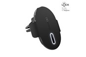 Telefon - Adapter i Ładowarka - Speck Charging Vent Mount + ClickLock - MagSafe Wireless Charging Car Holder - Black - 150683-1041
