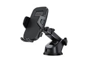Telefon - Inne akcesoria - CRONG Carclip Car Holder for Dashboard and Windshield - Black - CRGCH7BLK