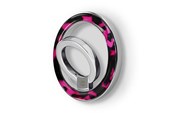 Telefon - Inne akcesoria - CRONG Deluxe RING Holder - MagSafe Magnetic Phone Holder - Pink Tortoise - CRGDLRHPTO