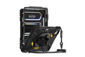 Tablet - pokrowce i etui - CRONG Defender Plus – Rugged case iPad Pro 11" M5 (2025) / M4 (2024) - Black - CRGDPIPDP11BLK