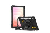 Tablet - pokrowce i etui - CRONG Defender Plus – Rugged Case Samsung Galaxy Tab S11 11” - black - CRGDPSGTS11BLK