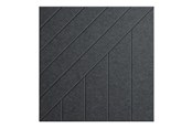 Dekoracje - Middle Atlantic TruTile - acoustic wall panel - square - 61 x 61 cm - charcoal grey - AUTT22SQWSTSMCHG