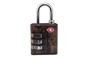 Wolny czas i Podróże - Dunlop - TSA combination lock for suitcase / luggage - Black - 8711252102795_BLACK