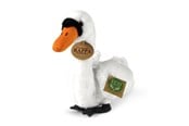 Plusz - Rappa - Plush realistic swan stuffed animal 20 cm Eco-Friendly - 260399