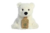 Plusz - Eco Nation – Plush Toy / Cuddly Sitting Polar Bear 19 cm Eco-Friendly - 35030