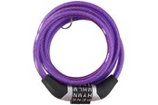 Akcesoria rowerowe - Dunlop - Combination Bicycle Lock - Violet - 8711252029221PURPLE