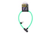 Akcesoria rowerowe - Dunlop - Cable anti-theft bicycle lock - green - 8711252029252GREEN