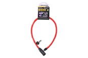 Akcesoria rowerowe - Dunlop - Cable anti-theft bicycle lock - red - 8711252029252RED