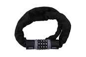 Akcesoria rowerowe - Dunlop - Bicycle Lock with Combination Chain - Black - 8711252075594BLACK