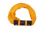 Akcesoria rowerowe - Dunlop - Bicycle Lock with Combination Chain - Orange - 8711252075594YELLOW