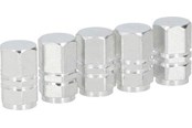 Akcesoria samochodowe - Dunlop - Valve caps - Silver - 8711252058269