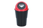 Akcesoria samochodowe - Dunlop - Car Trash Bin 400 ml 10x17 cm - Red / Black - 8711252253374_RED