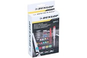 Akcesoria samochodowe - Dunlop - Fuse kit + voltage tester 28 items - 871125249636