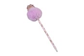 Przybory do pisania i rysowania - Pusheen - Ballpoint pen with a pompom from the Moments collection - BOXE0631
