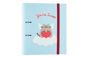 Przybory do pisania i rysowania - Pusheen - A4 binder from the Purrfect Love collection - 2 rings elastic band - C2AT0069
